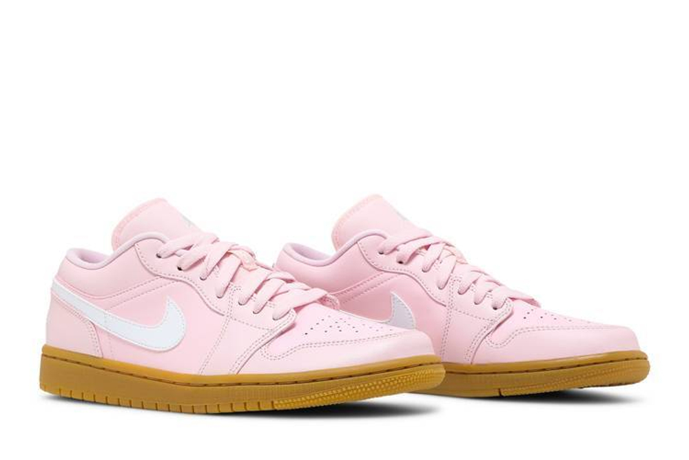 Кроссовки Jordan Air Jordan 1 Low "Pink Gum" (Женская размерная сетка)
