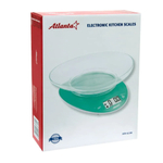 Весы кухонные электронные с чашей, до 5кг ATH-6199 (green)