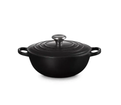 Le Creuset Чугунный кастрюля Marmite 24 см 3,1 л черный