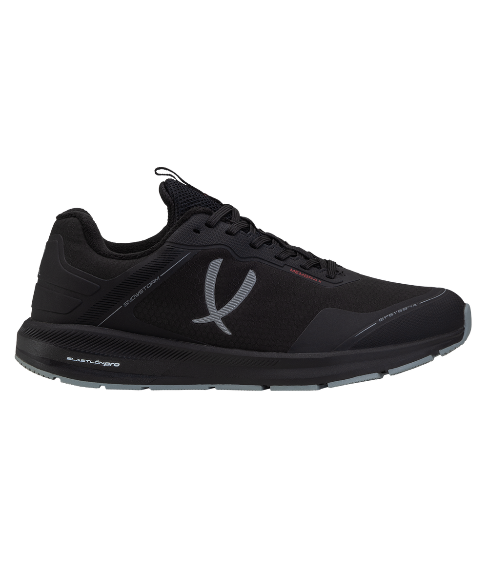 Кроссовки спортивные Snowstorm LOW, waterproof, Black/grey