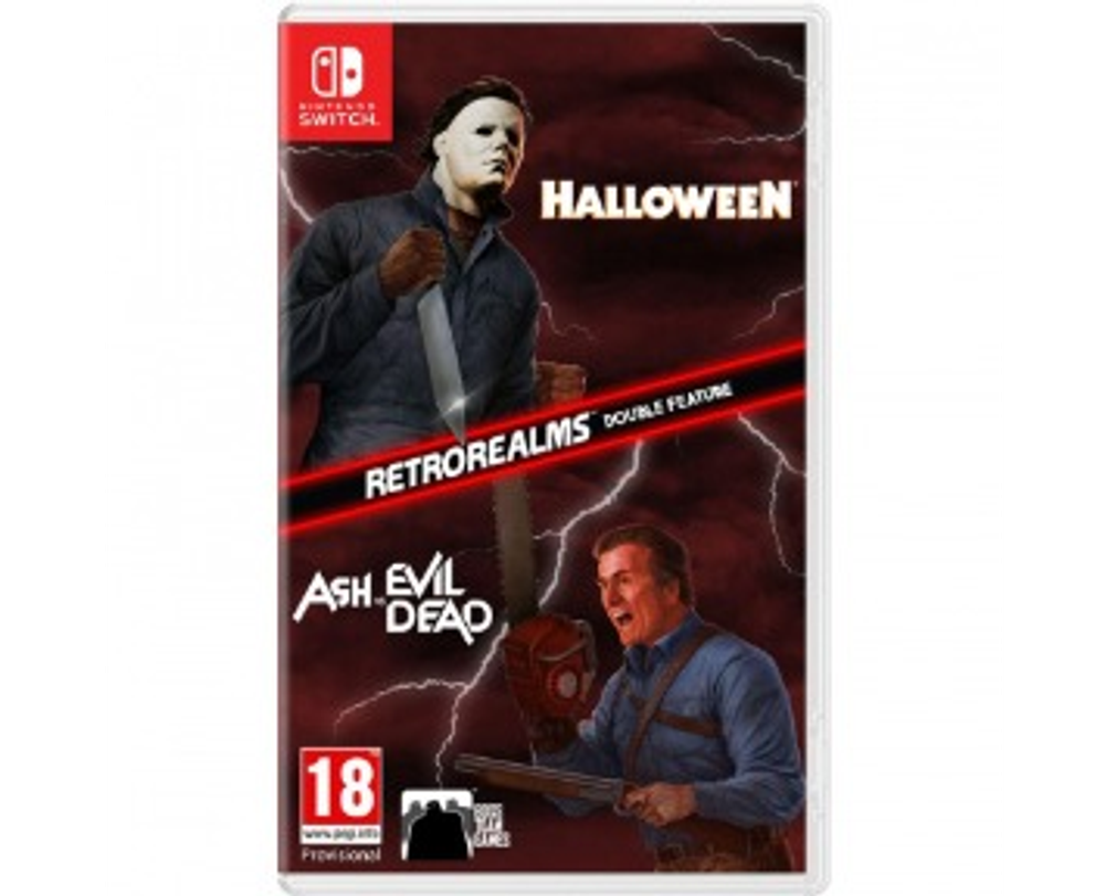 RetroRealms Double Feature: Halloween and Ash vs Evil Dead (NS) Б/У