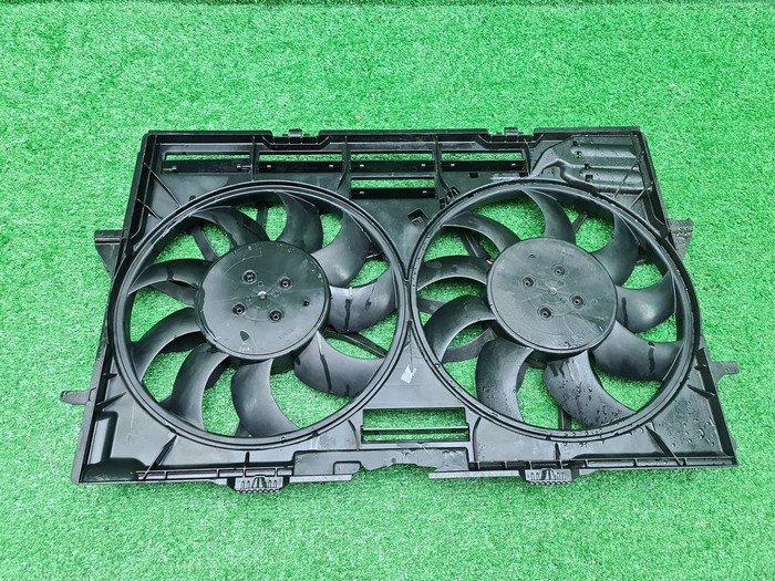 Диффузор с вентиляторами Porsche Macan 95b (14-нв)