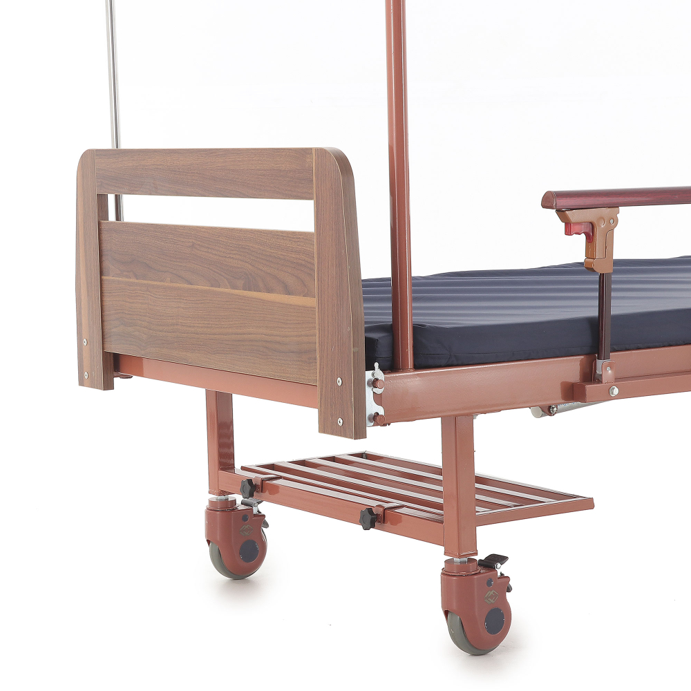Кровать механическая Med-Mos Е-17В (ЛДСП коричневый)