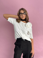 Брюки широкие со стрелками