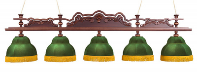 Лампа Император 5 плафонов - клен