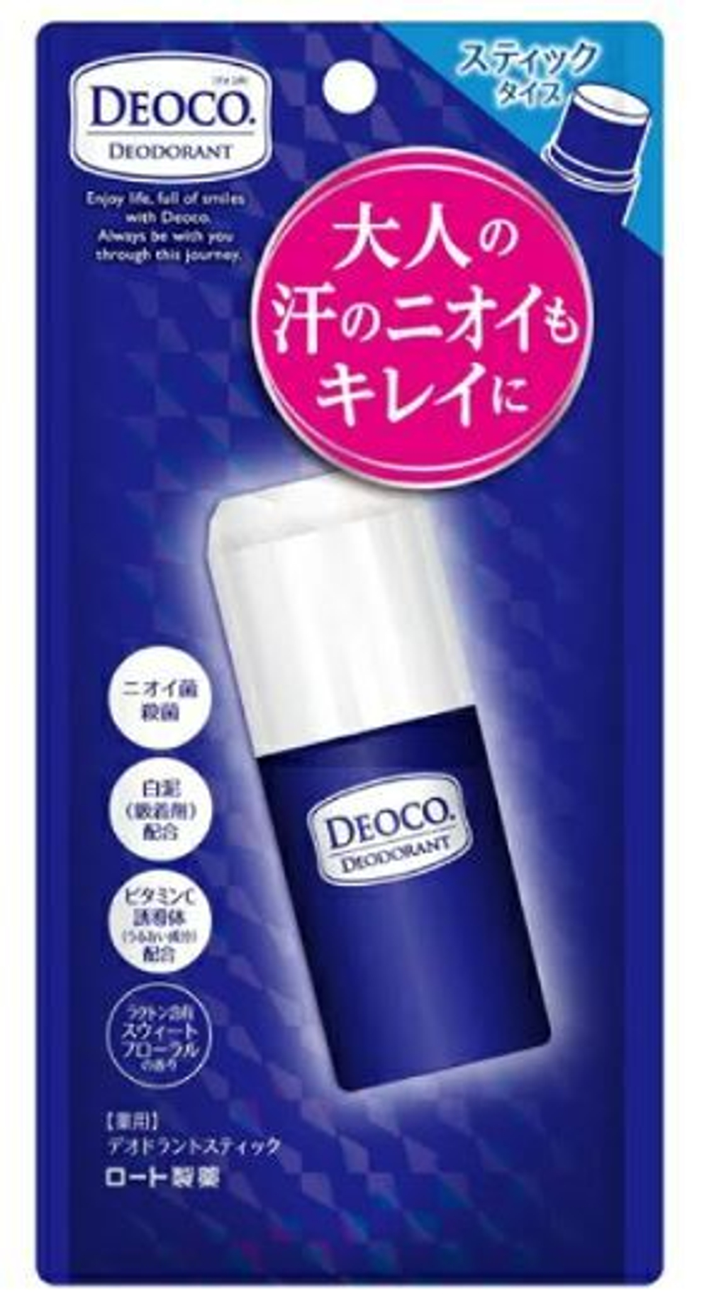 Дезодорант Rohto Deoco Medicated