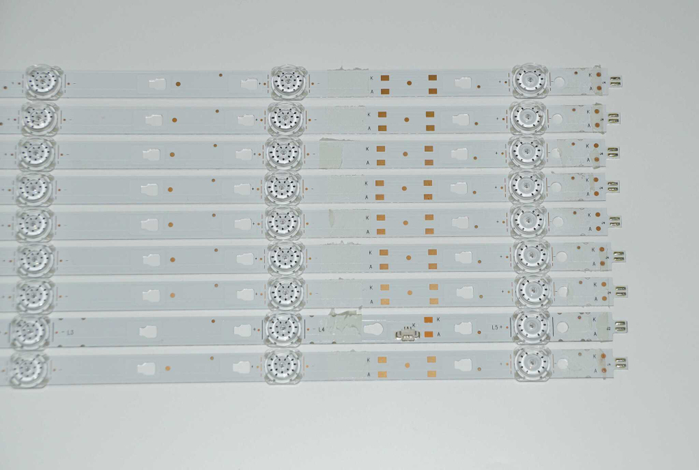 LED49D05A-ZC29AG-01D, 30349005214D 8035A матрицы V500DJ7-QE1 комплект подсветки (9 шт.)