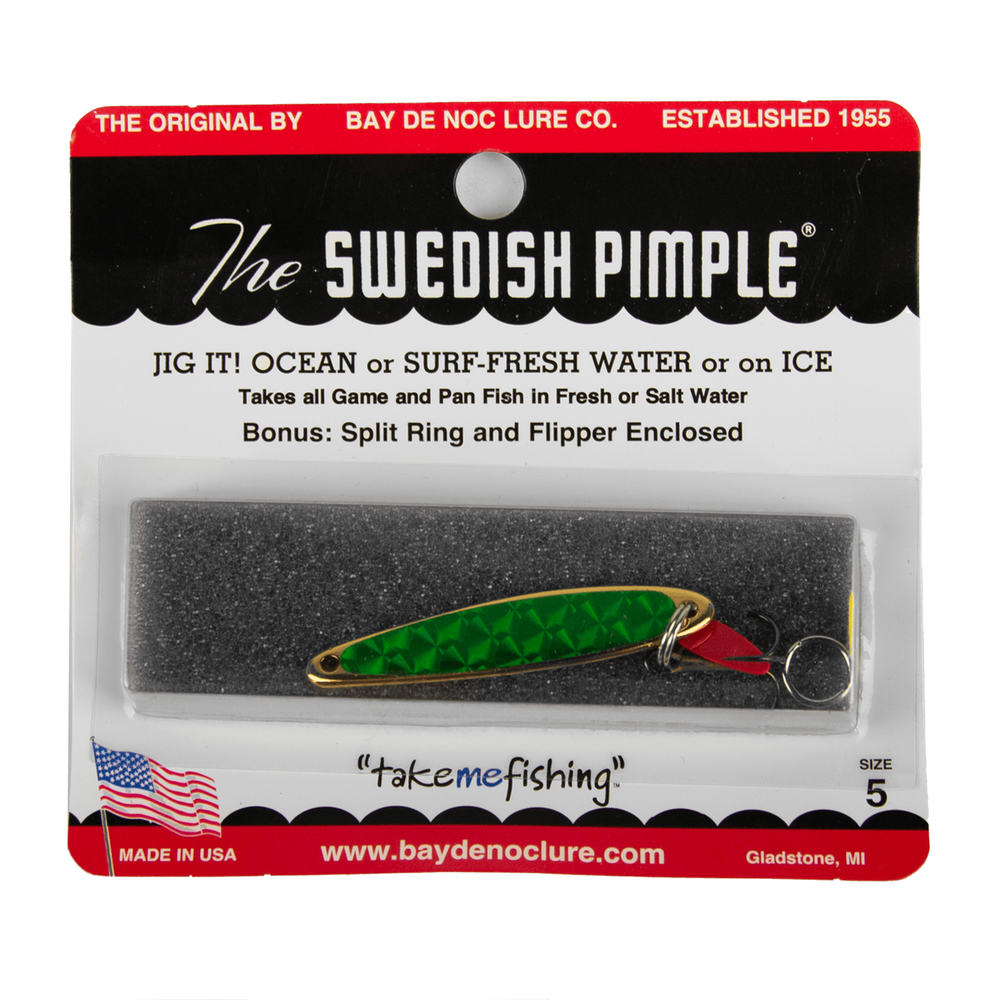 Блесна Bay de Noc Swedish Pimple #5 (48мм, 9.3гр)