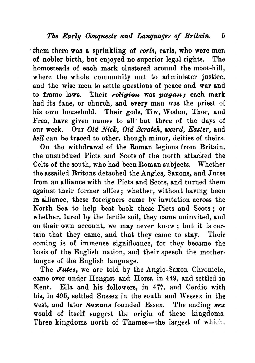 The English Language: A Brief History of Its Grammatical Changes and Its Vocabulary | Brainerd Kellogg