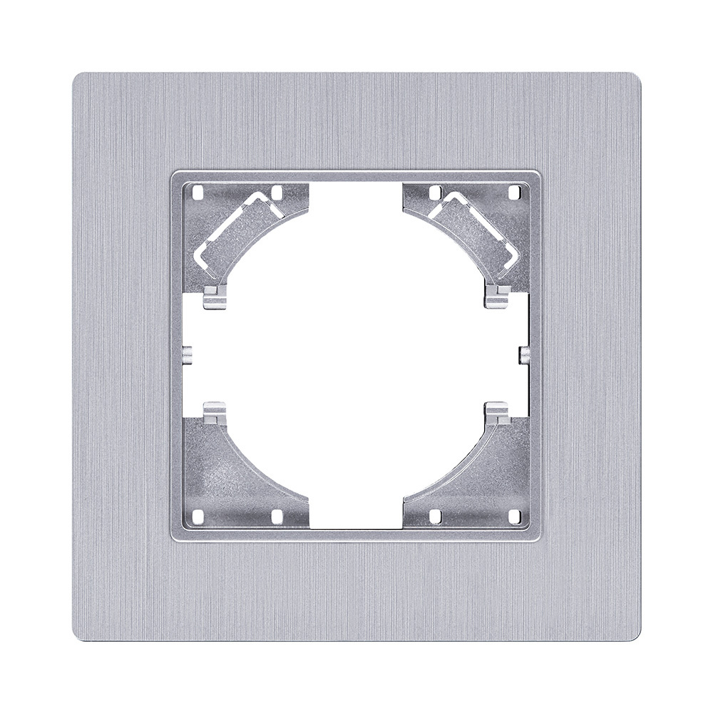 Рамка 1-постовая, серый Kollinger Eleganz Plex EP1GY