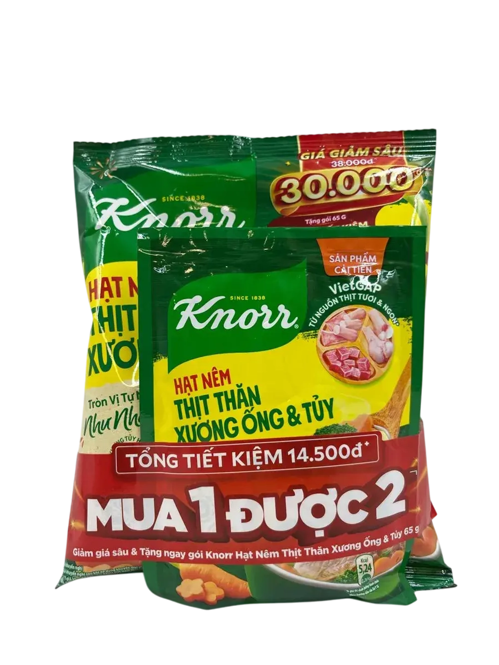 Мясной бульон приправа Knor, Вьетнам (400гр)