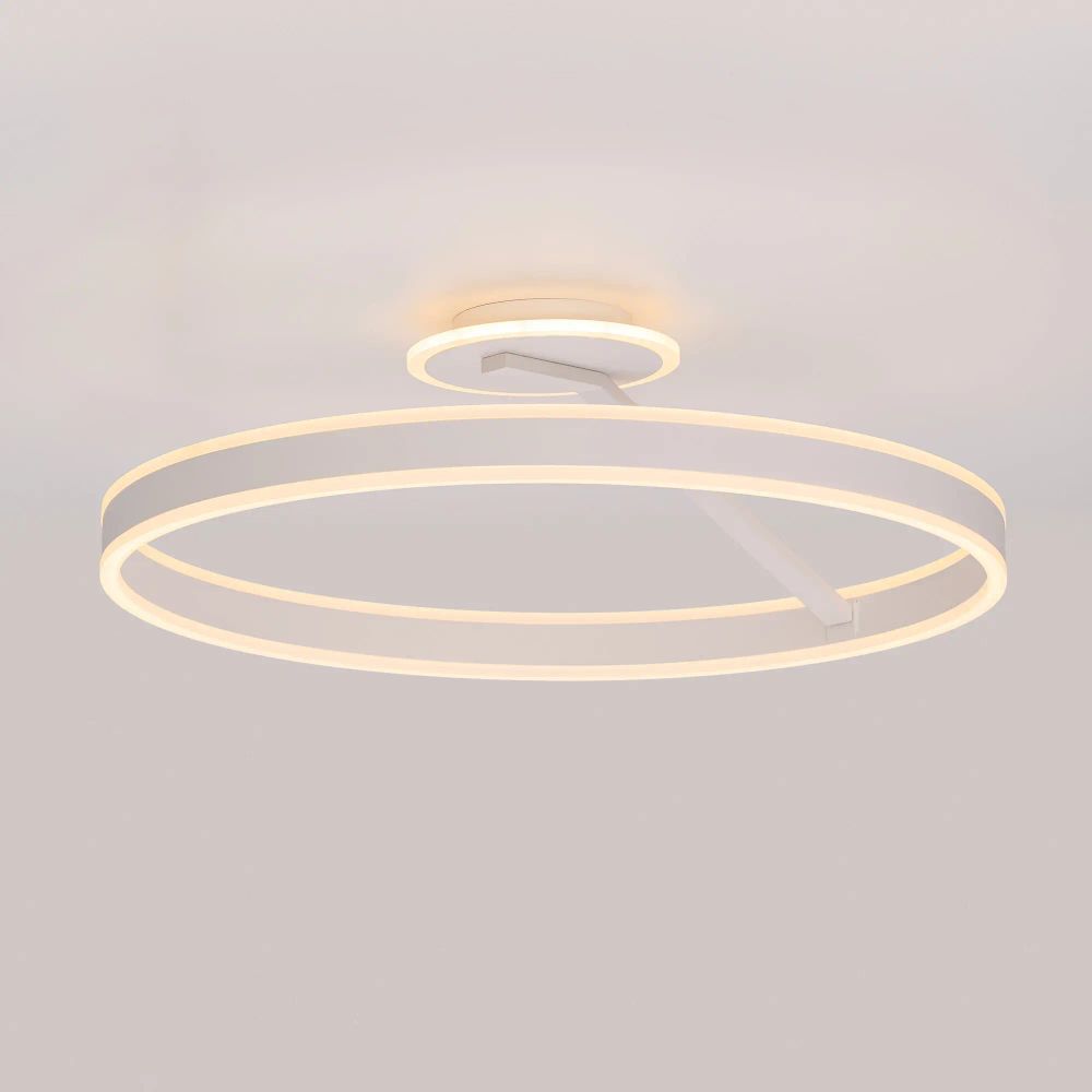 Citilux Дуэт CL719760 LED Люстра с пультом Белая