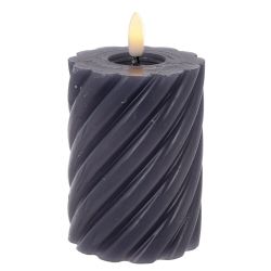 GAEM Изделие декоративное "Свеча" (подсветка, 2xААА н/п), D 7.5 см, L7,5 W7,5 H12 см