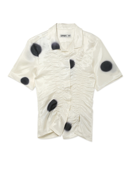 Блуза Over Shirred Dot Blouse