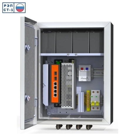 Коммутационный термошкаф Mastermann 6 УТП 4К ГЗ AКБ 7А