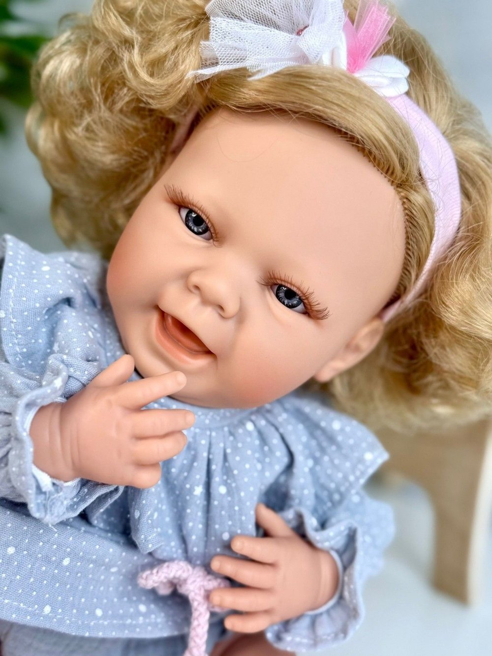 Кукла Реборн BERJUAN мягконабивная 50см Baby Sweet (1227)