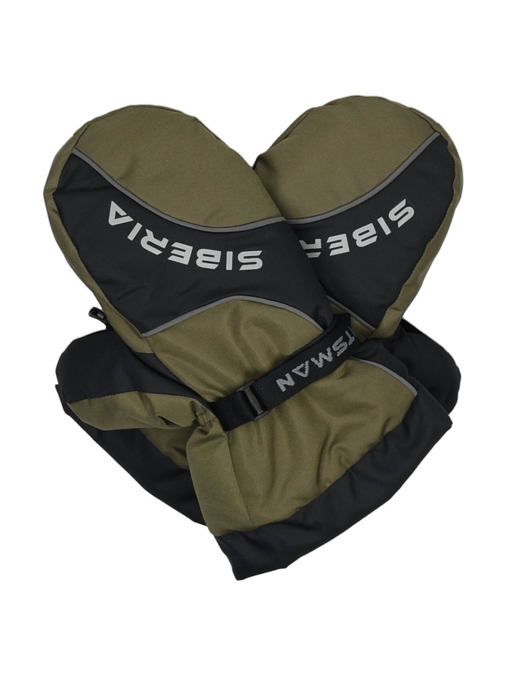 Рукавицы Siberia ткань Breathable цвет Хаки/Черный