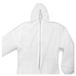 Комбинезон одноразовый с капюшоном Каспер-классик, плотность 30 г/м2, материал спанбонд, размер XXXL