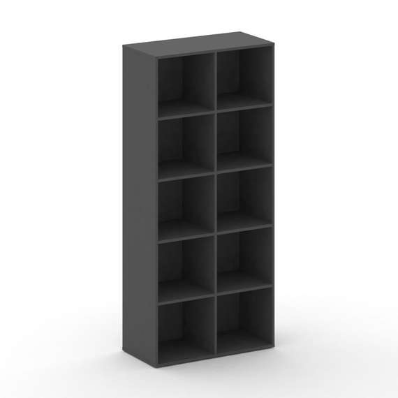 Стеллаж широкий высокий CRU.ST-100 Базальт UM 896*442*2000