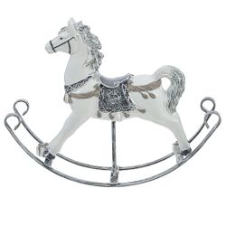 GAEM Фигурка декоративная "Лошадка-качалка", L22 W5 H17 см