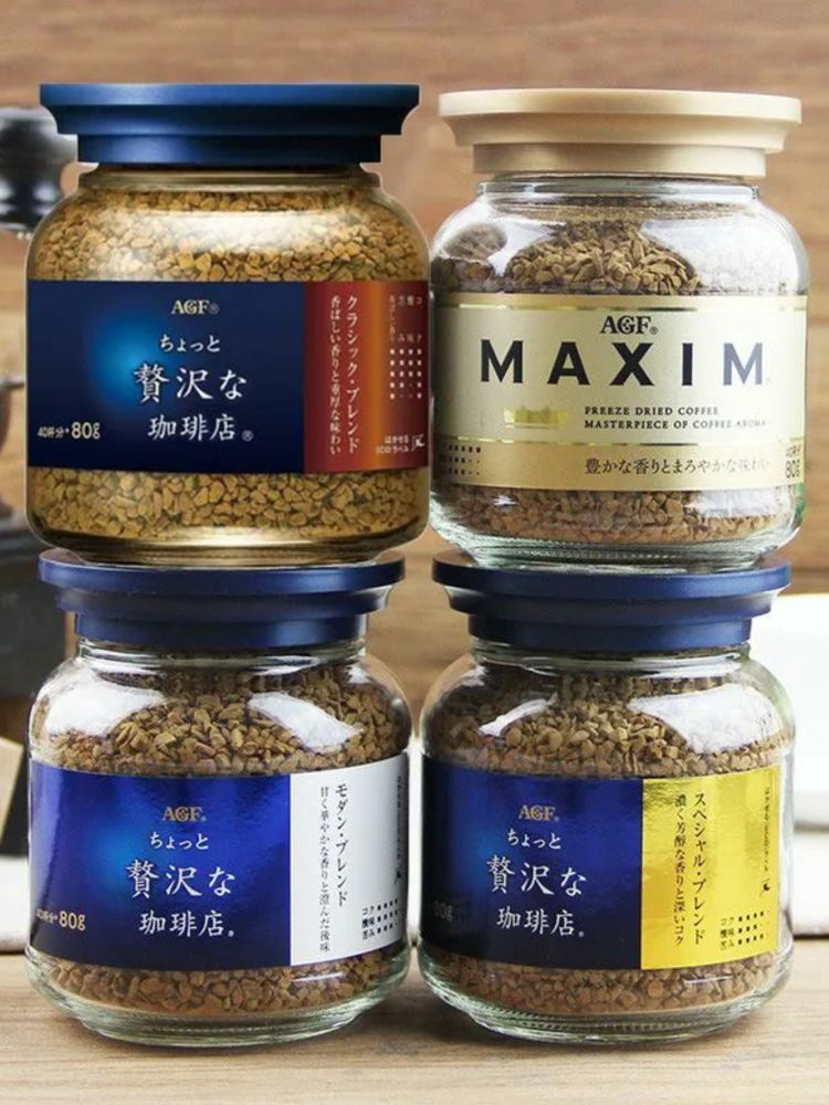 Кофе растворимый AGF Luxary Modern 80 г