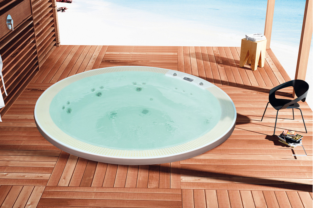 Круглый переливной спа-бассейн Victoria Star VS-PС300