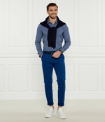 Рубашка P-ROAN-kent-C1-233 BOSS BLACK - темно-синий(50527532)