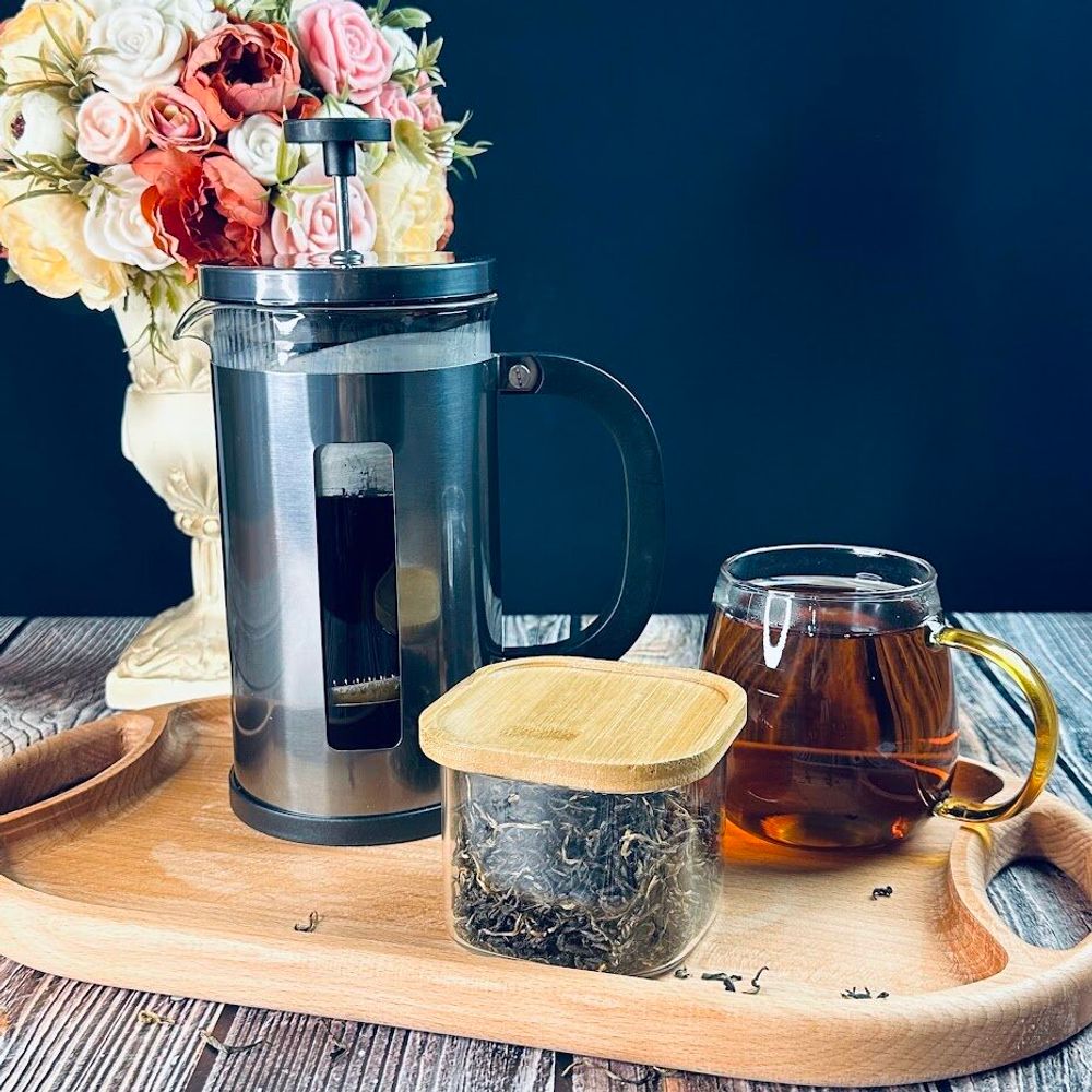 Lenardi 139-019 Френч-пресс 1000мл. в под.уп.(х12)Стекло