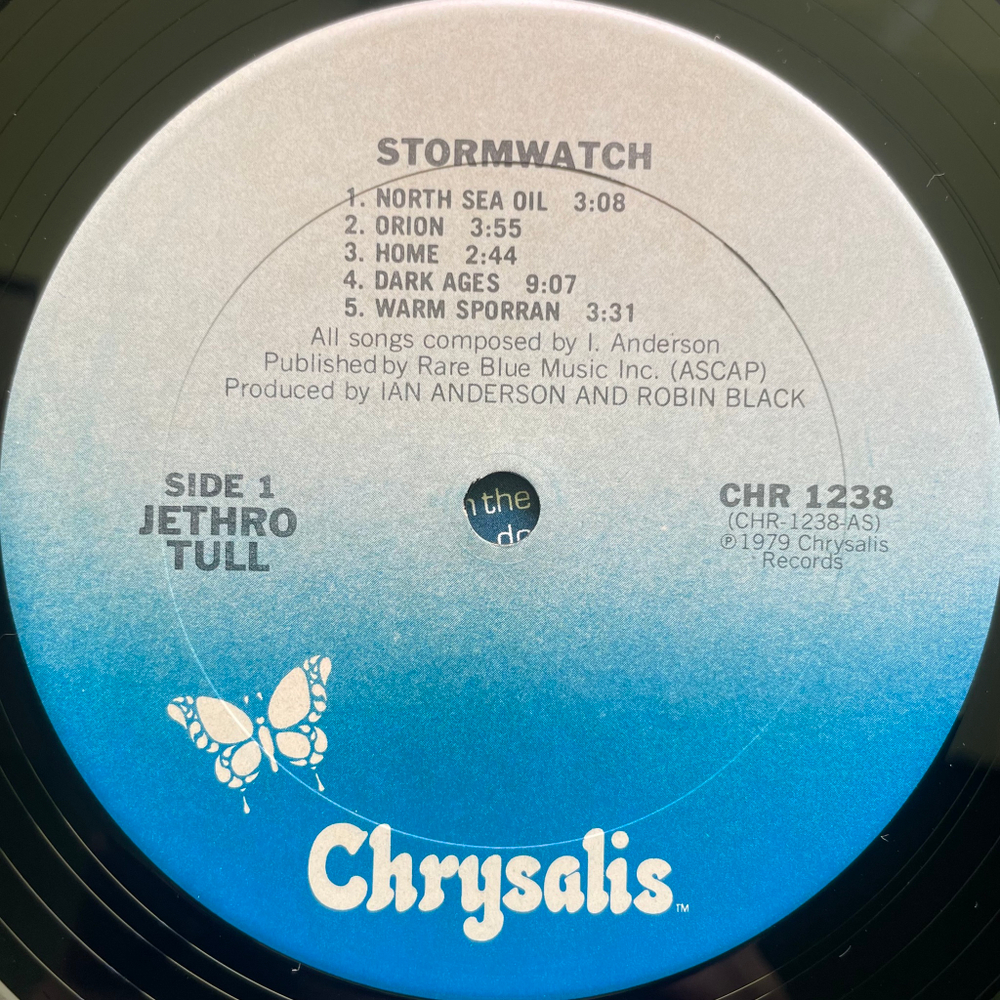 Jethro Tull ‎– Stormwatch (США 1979г.)