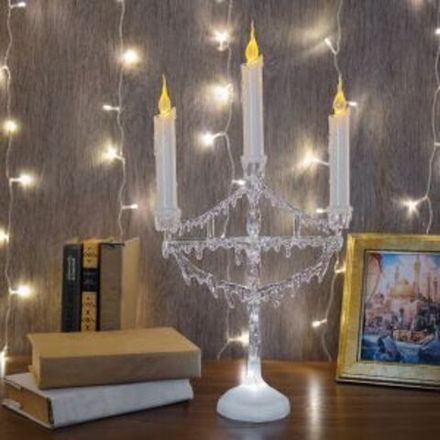 Фигура на подставке "Подсвечник со свечками" 50 см