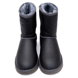Ugg Mens Classic Short Metallic Grey
