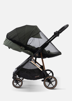 Peppy Коляска прогулочная Amici (Green) рама Black