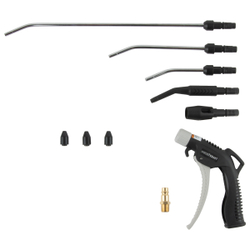 WDK-29210 Универсальный продувочный пистолет со сменными насадками, 9 предм.