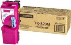 Картридж тонерный пурпурный 1 шт KYOCERA TK-820M 1T02HPBEU0