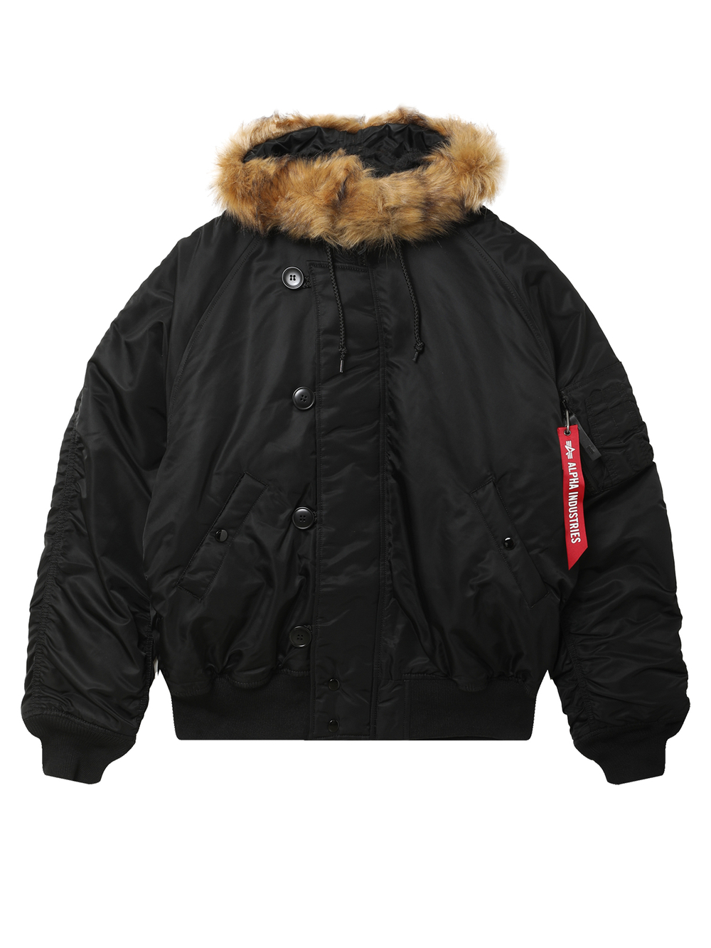 Куртка Утепленная С Капюшоном Alpha N-2b Short Waist Parka