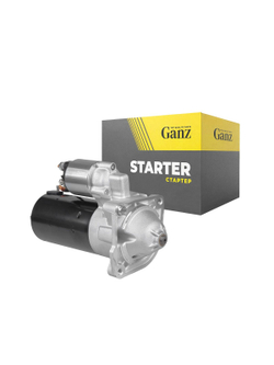 Стартер (12V/2,5kW) PSA/FIAT LCV 02-06 mot.2,3JTD/2,8TD (9 зубьев) GANZ GIP14028