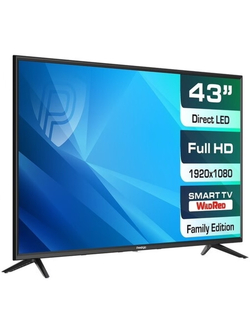 Телевизор Prestigio 43"; TOP PTV43SS06Y_CIS_BK Full HD SmartTV