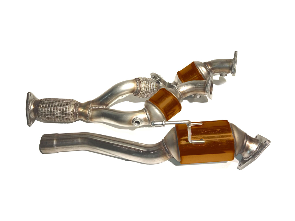 GP-70203-70204, Катализатор Porsche Cayenne I (2002-2010) 3,2л (220л.с.) (комплект 3шт.)