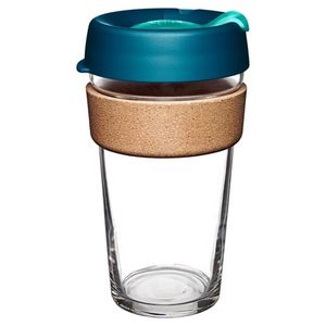 Кружка стеклянная KeepCup Brew Cork Polaris 454 мл (уценка)