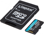 Карта памяти Kingston microSDXC Canvas Go! Plus (SDCG4/256GB) 256 Гб