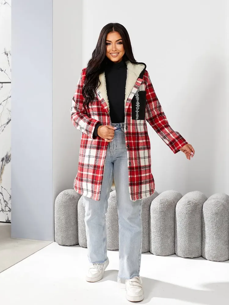 Кардиган на меху УК-5378-1 Фабрика Моды