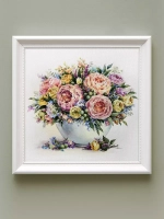 Картины на стену интерьерные на холсте 4 шт, 23*23 см