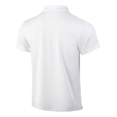 Мужское теннисное поло Quiet Please Ocean Block Stripe Tournament Polo Men - White, Blue