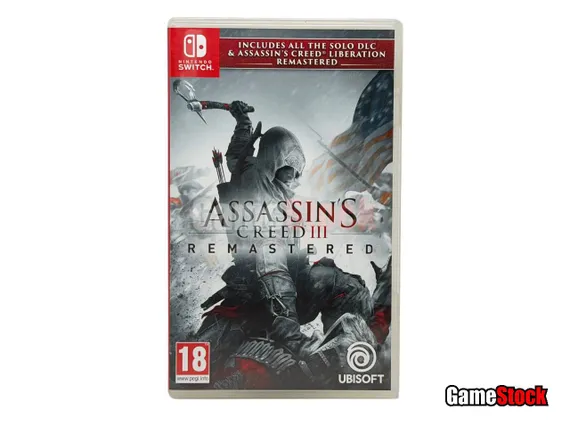 NSW Assassin's Creed III Remastered / Обновленная версия (Б/У, Полностью на русском языке)