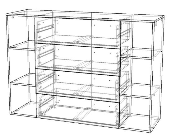 Комод  ДЕЛИ-2