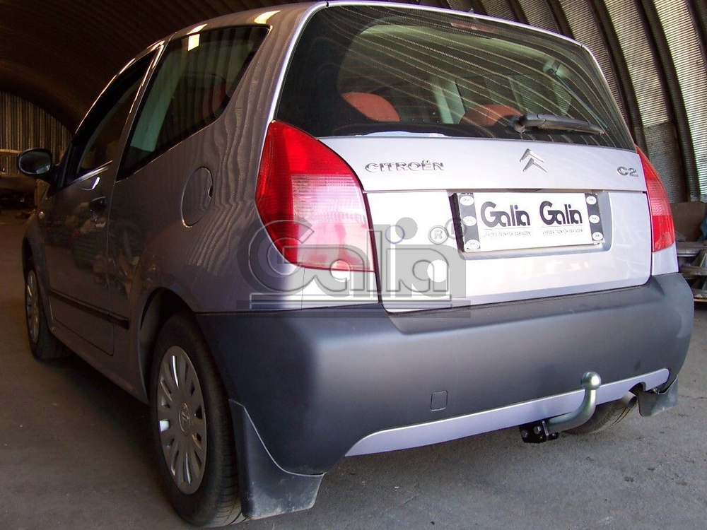 Фаркоп оцинкованный Galia C036A для CITROEN C2 2003-(паспорт и сертификат в комплекте)(без электрики)