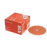 SANDWOX ORANGE CERAMIC диск на бумажной основе, керамика Ø150мм, Р220,липучка Multi holes