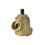 Клапан балансировочный автомат латунь R206A Ду 15 G1/2" A Ру25 ВР 0.27612 - 0.8244 м3/ч без ниппелей Giacomini R206AY013