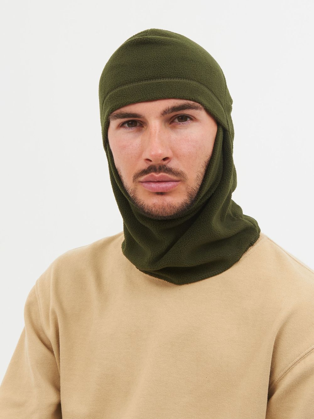 Балаклава Флис (180гр/м) цвет Хаки
