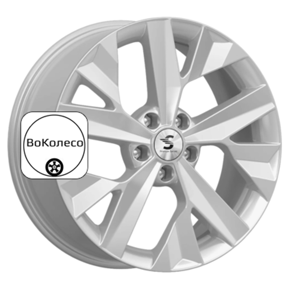7,5x18/5x114,3 ET45 D67,1 КР011 (Xceed) Elite Silver Premium Series